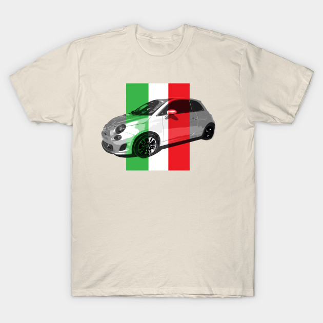 Fiat with Italia Flag by CreativePhil